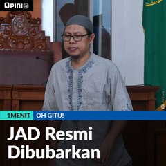 #1MENIT | JAD Resmi Dibubarkan
