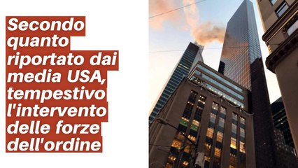 La Trump Tower va a fuoco, incendio divampa a New York - Notizie.it