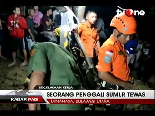 Penggali Sumur Tewas Tertimbun Tanah