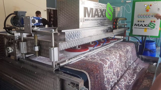 tam otomatik halı yıkama makinası,halı sıkma makinası maxis