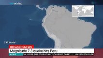 Tsunami warning issued after powerful earthquake hits near Peru