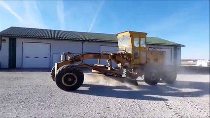 1975 Galion T500L rigid frame motor grader for sale | no-reserve Internet auction December 28, 2017
