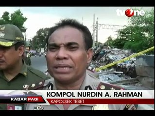Tembok Rel KA Manggarai Roboh, Pengguna Jalan Tewas