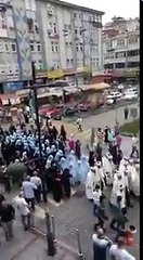 Rize'de hafız yürüyüşü