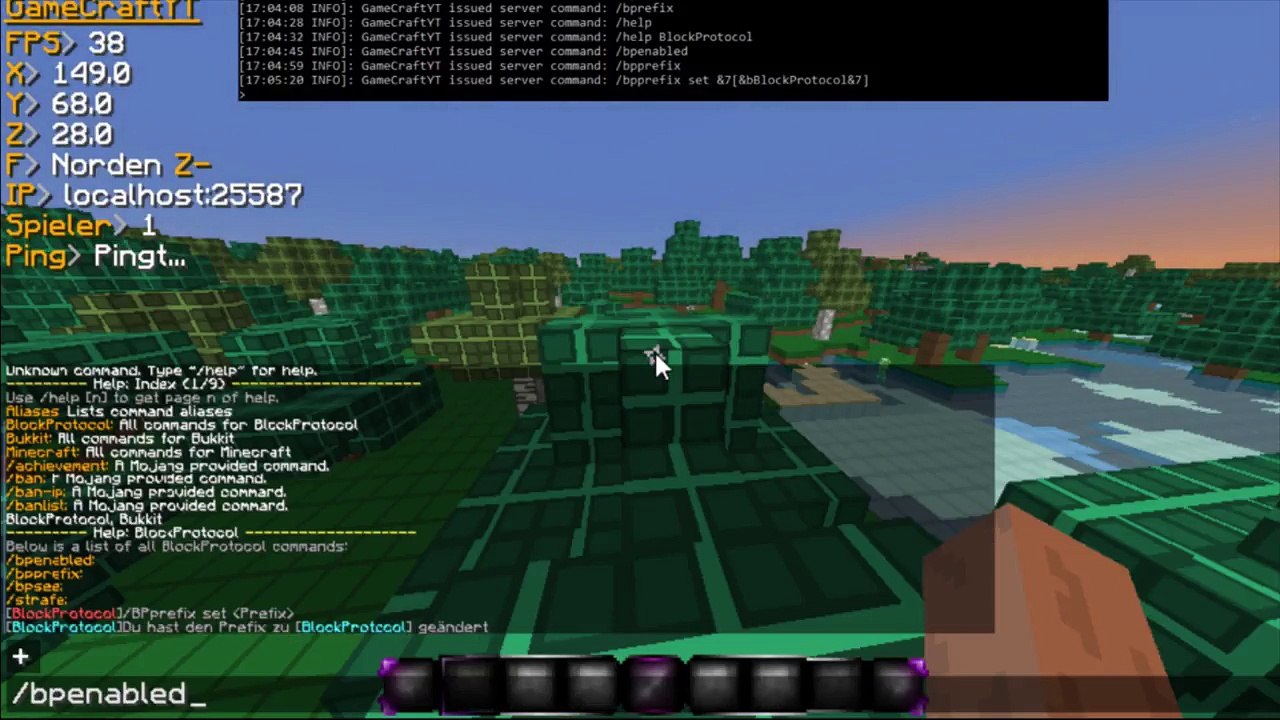 Pluginvorstellung von BLOCKPROTOCOL | Minecraft...