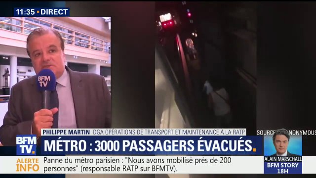 Panne dans le métro: la RATP peut comprendre la réaction des usagers qui ont décidé de descendre sur les voies