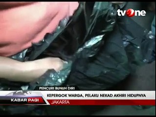 Takut Diamuk Massa, Pencuri Motor Ini Tembak Kepala Sendiri
