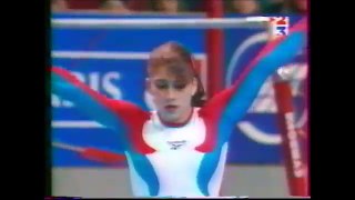 Elena PRODUNOVA (RUS) floor - 1998 French internationals AA