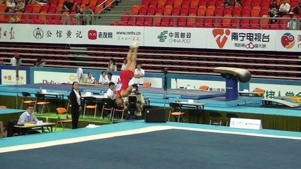 Deng Shudi FX EF 2014 CHN Nationals Nanning