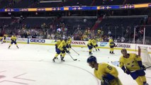 WCH2016, Team Sweden, Tre Kronor, Warmup, Verizon Center, September 14, 2016