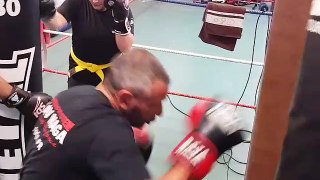 Krav Maga Street Defense Paris  entrainement de Cardio boxing 1/2