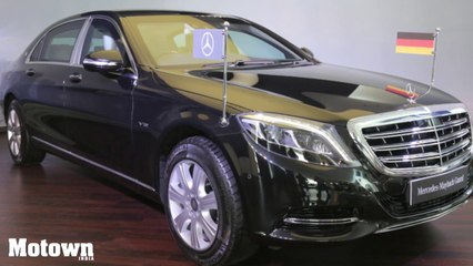 Mercedes Maybach S 600 Guard | Walkaround & Features | Motown India
