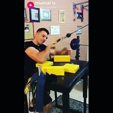 Ermes Gasparini. Training toproll.