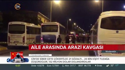 Polis gazla müdahale etti