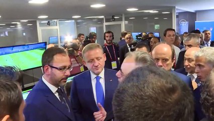 Bakan Kasapoğlu, VAR merkezini ziyaret etti - İSTANBUL