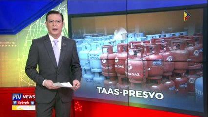 Dagdag-presyo sa LPG, ipinatupad ngayong araw