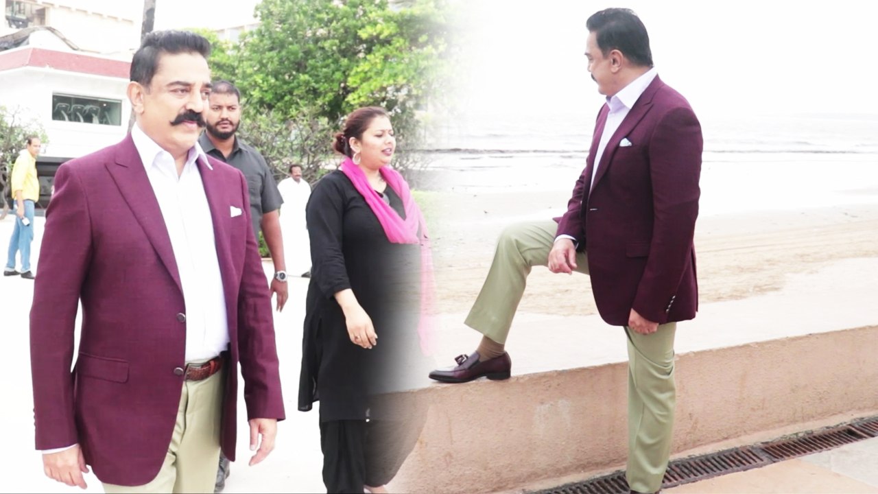 Kamal Haasan promotes Vishwaroopam 2 with Pooja Kumar; Watch Video | FilmiBeat