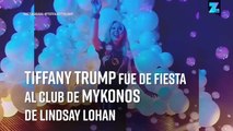 Lindsay Lohan y Tiffany Trump de fiesta en Grecia