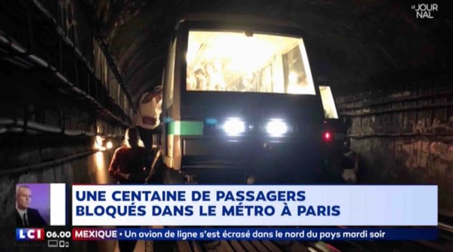 Panne géante du métro parisien - ZAPPING ACTU DU 01/08/2018
