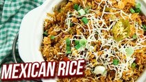 Mexican Rice Recipe - How To Make Mexican Rice - Easy One Pot Meal - Ruchi Bharani