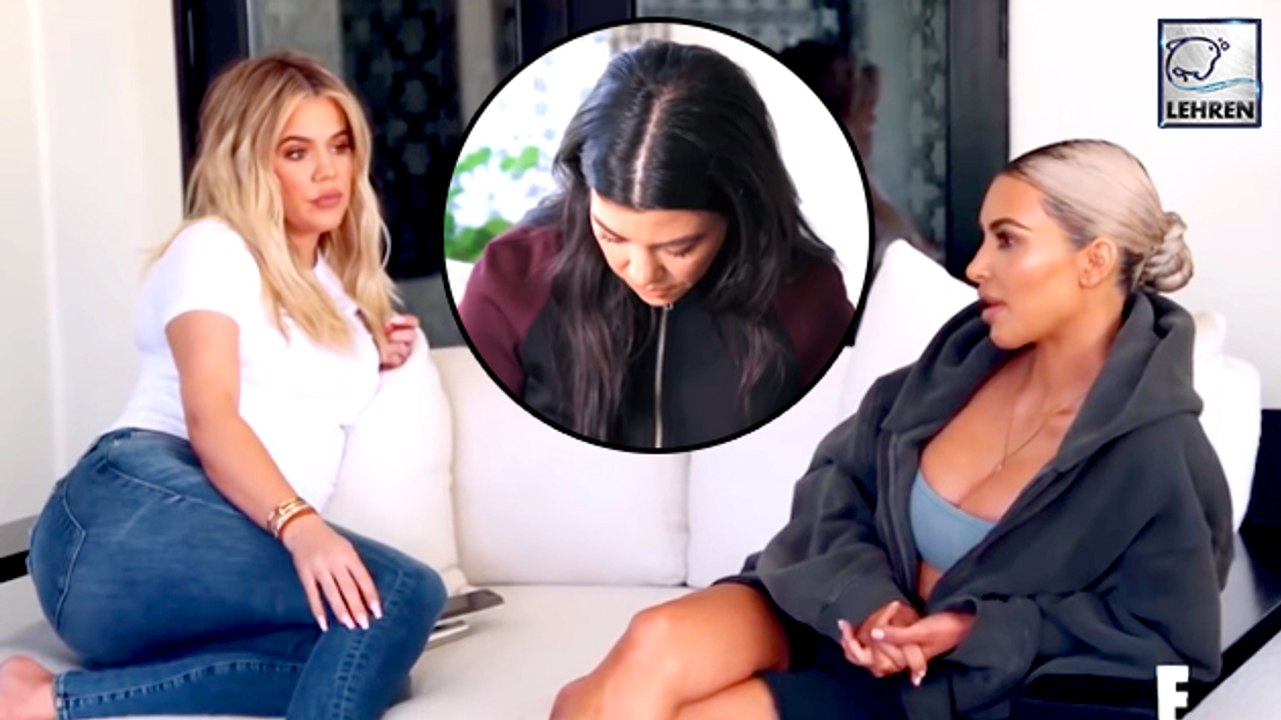 Kim & Khloe Kardashian Furious About Kourtney's Attitude & Slams Her
