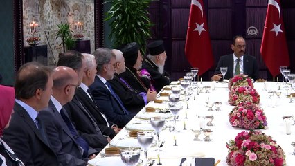 Kalın, azınlık cemaatlerinin temsilcileriyle buluştu - İSTANBUL