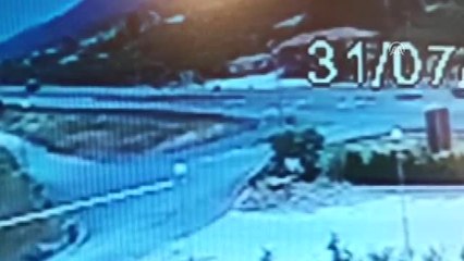 Konya'daki 2 Kişinin Öldüğü Kaza Güvenlik Kamerasında