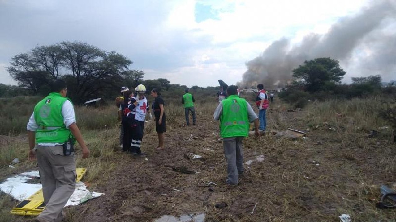 103 Personen an Bord überleben Flugzeugabsturz in Mexiko