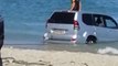 Submerged Jeep Pulled From the Sea at Spanish Holiday Resort