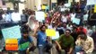 हल्द्वानी: मांगों को लेकर सफाई कर्मचारियों ने  निकाली रैली