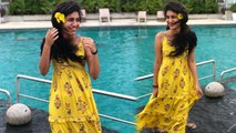 Priya Prakash Varrier in Yellow Dress, Photo goes Viral | FilmiBeat