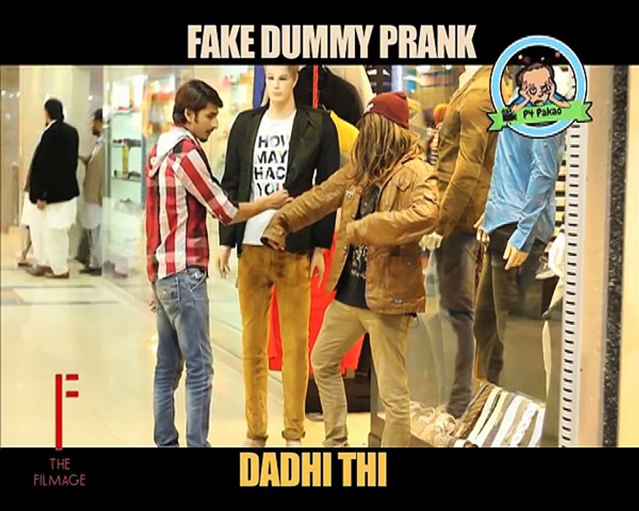 Fake Dummy Prank In P4PAKAO Funny Reaction