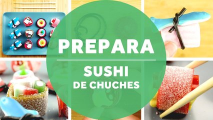 Sushi de chuches  la receta más dulce by Muy Facilito