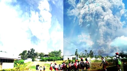 Vulcano in eruzione- esplode Sinabung in Indonesia (video) - Notizie.it