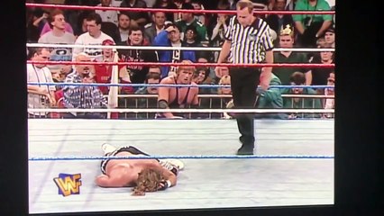 Shawn Michaels passes out by wwe entertainment