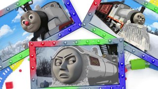Thomas, Percy and Douglas have Lost their Colors | ABC Thomas and Friends