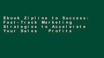 Ebook Zipline to Success: Fast-Track Marketing Strategies to Accelerate Your Sales   Profits Full