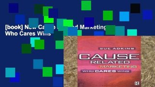 [book] New Cause Related Marketing: Who Cares Wins