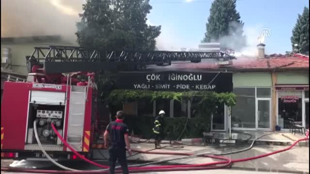 Fırının Çatısında Çıkan Yangın