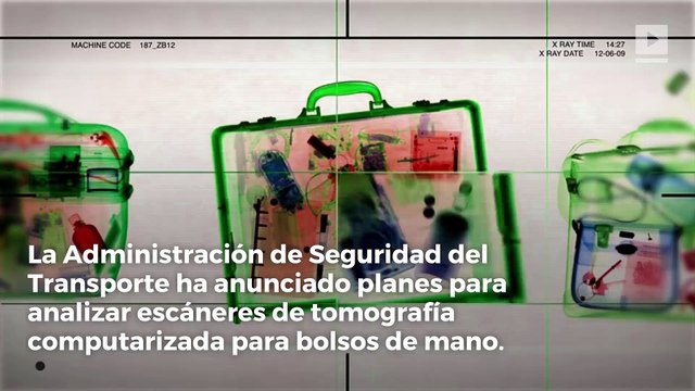 Nuevos escáneres del TSA podrían permitir que líquidos y computadoras portátiles permanezcan en bolsos de mano