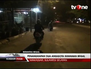 Dua Anggota Begal Ditangkap di Makassar