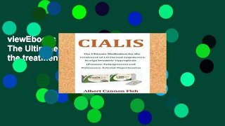 viewEbooks & AudioEbooks Cialis: The Ultimate Medication for the treatment of Erectile Dysfunction