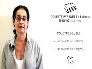 Couette Pyrénées 4 saisons 300g