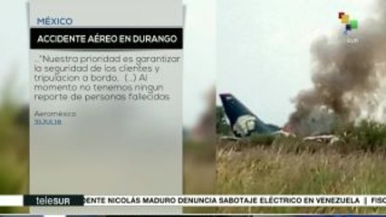 Aeromexico brinda apoyo a familiares de afectados por accidente