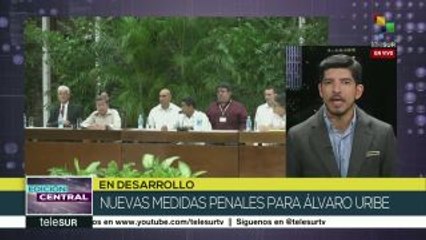 Congreso colombiano debatiría renuncia de Uribe este viernes