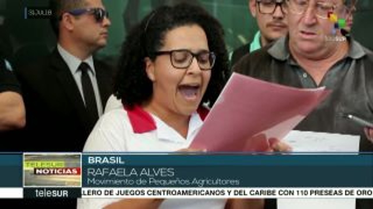 Activistas inician huelga de hambre en Brasil por la libertad de Lula