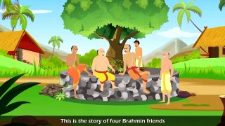 चार ब्राह्मण की कहानी - The Four Brahmins in Hindi - Kahani - Fairy Tales - Hindi Fairy Tales