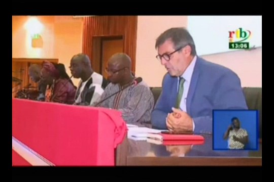 RTB/Rencontre entre les membres du cadre du dialogue sectoriel gouvernance économique et les partenaires techniques financiers