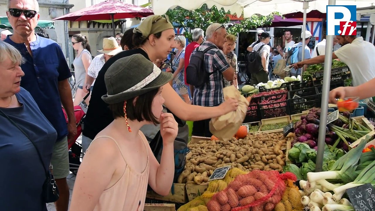Le marché d'Yssingeaux