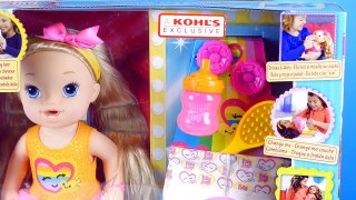 BABY ALIVE DOLL DARCY DRINKS AND PEES, PEPSI SODA LIP BALM, DARCYS DANCE CLASS TOY REVIEW